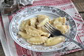Вареники с картошкой и творогом
