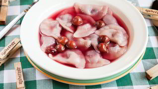 Вареники с вишней