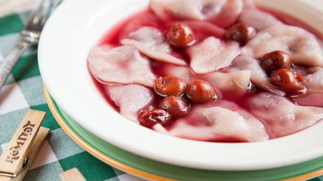 вареники с вишней