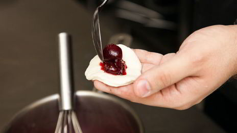 вареники с вишней