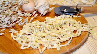 Яичная лапша домашняя