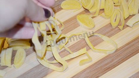 яичная лапша домашняя