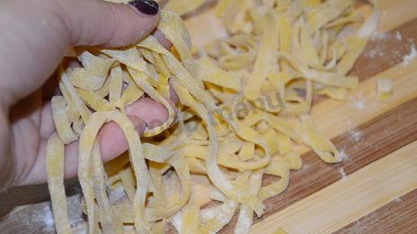 яичная лапша домашняя