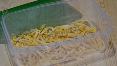 яичная лапша домашняя