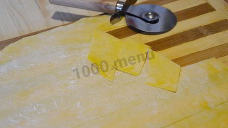 яичная лапша домашняя