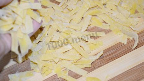 яичная лапша домашняя