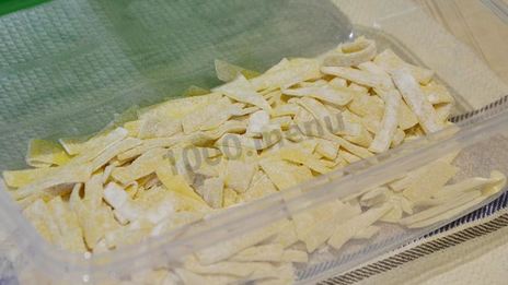 яичная лапша домашняя