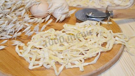 яичная лапша домашняя