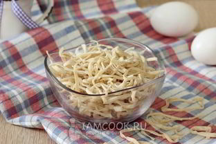 Яичная лапша