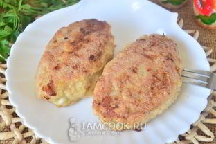 Зразы из куриного фарша
