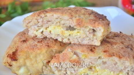 зразы из куриного фарша