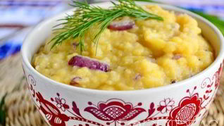 Гороховая каша в мультиварке