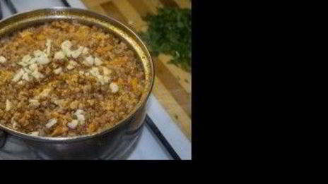 гречка по купечески с фаршем