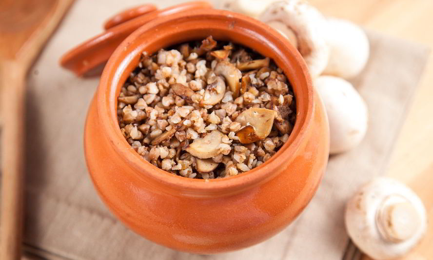 Рецепт гречки с грибами