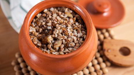 гречка с грибами