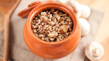 Каши с грибами