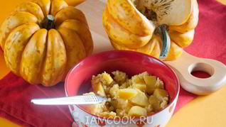 Кукурузная каша с тыквой