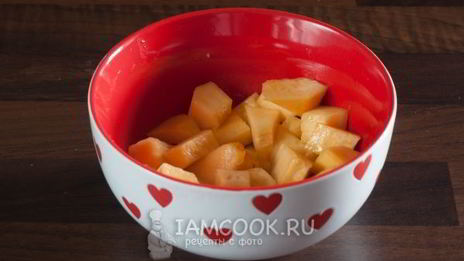 кукурузная каша с тыквой