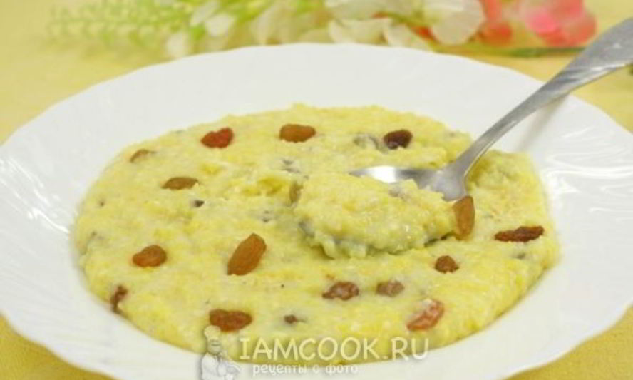 Рецепт кукурузной каши в мультиварке