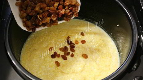 кукурузная каша в мультиварке