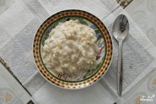 Овсяная каша на молоке