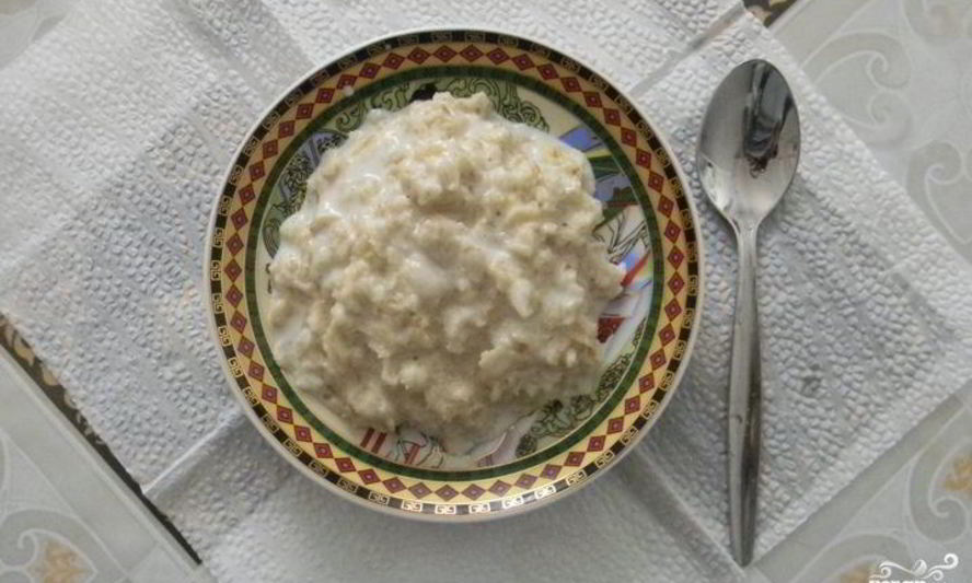 Рецепт овсяной каши на молоке