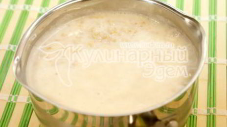 овсяная каша с изюмом