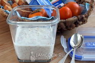 Овсянка в банке