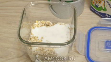 овсянка в банке