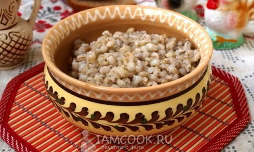 Рецепт перловой каши