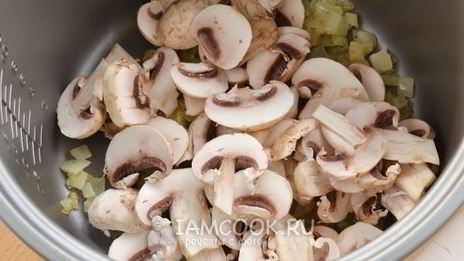 перловка с грибами в мультиварке