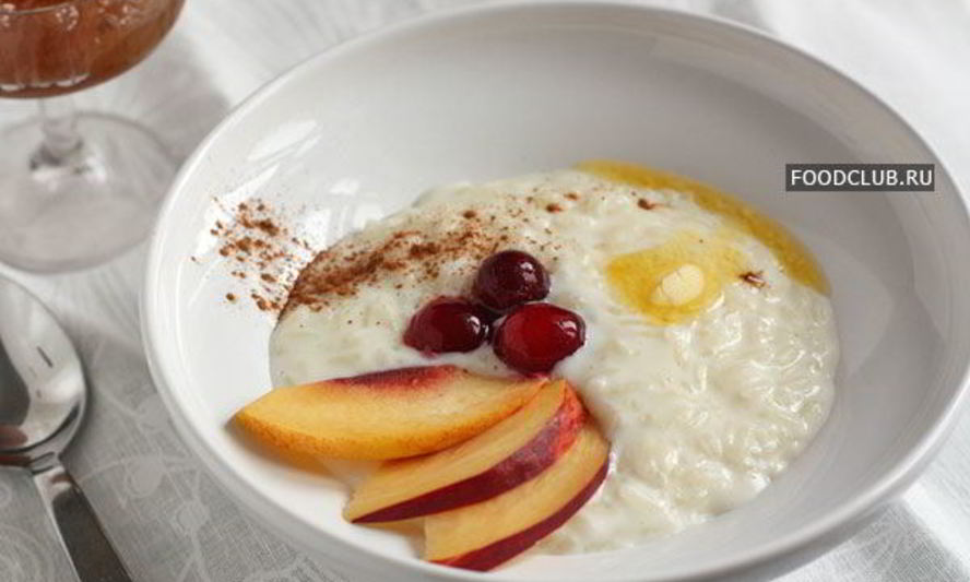 Рецепт рисовой каши на молоке