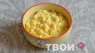 Рисовая каша с тыквой