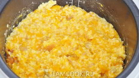 тыквенная каша с пшеном