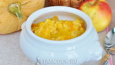 тыквенная каша с пшеном