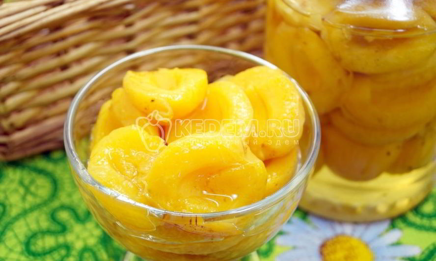 Рецепт абрикосов в сиропе на зиму