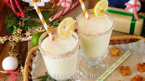 ананасовый безалкогольный коктейль