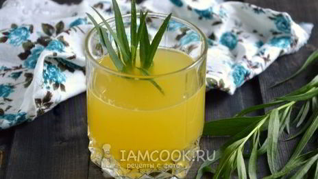 апельсиновый напиток с эстрагоном