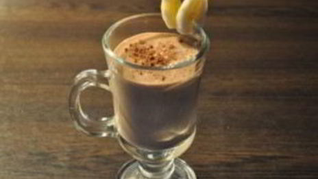 бананово-шоколадный коктейль