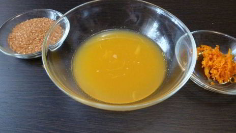 блинчики с сиропом из цитрусовых