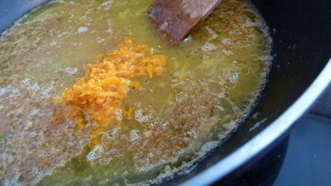 блинчики с сиропом из цитрусовых