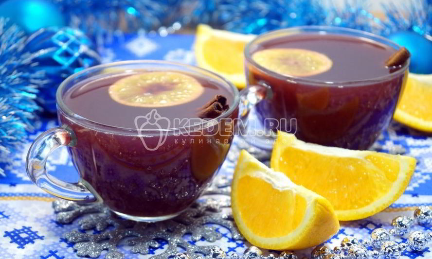 Рецепт глинтвейна с апельсином