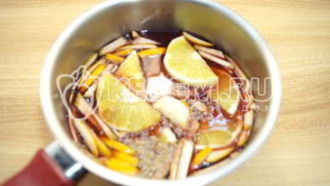 глинтвейн с апельсином