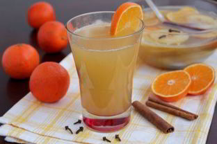 Горячий цитрусовый пунш