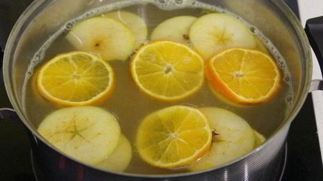 горячий цитрусовый пунш