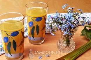 Кисель из ревеня