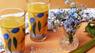 Кисель из ревеня