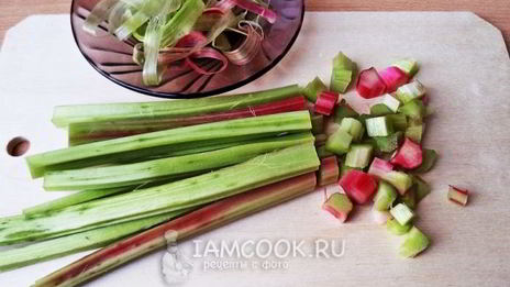 кисель из ревеня