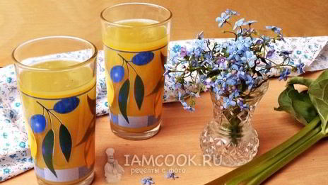 кисель из ревеня