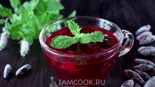 Кисель из жимолости